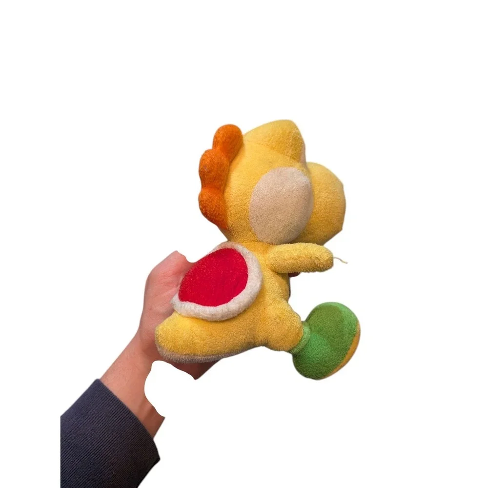 2010 Nintendo WII Super Mario Bros YOSHI Sitting Plush Stuffed Animal Toy 7